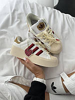 Кроссовки Adidas SUPERSTAR BONEGA « STRAWBERRY CREAM » 🍓 Адидас