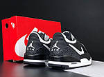 Чоловічі кросівки Nike Jordan Legacy 312 Low (чорні з білим) стильні кроси 12012 Найк топ, фото 4