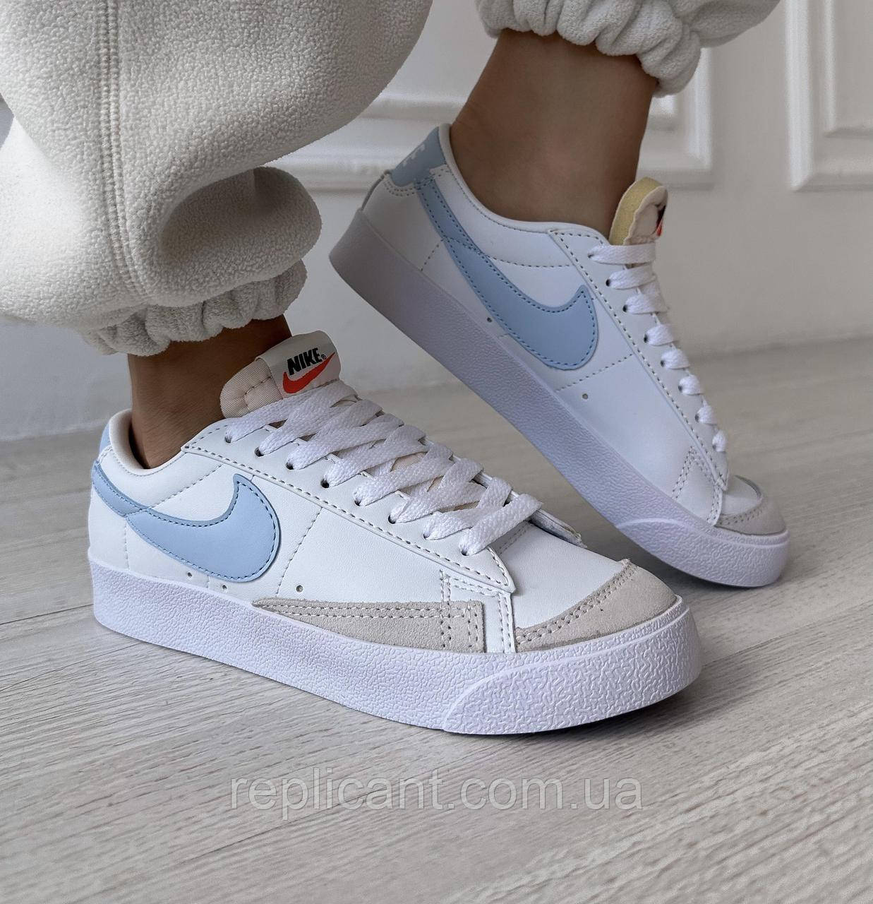 Nike Blazer Low White Blue