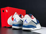 Чоловічі кросівки Nike Jordan Legacy 312 Low (білі із сірим/синім) стильні кроси 12014 Найк топ, фото 7