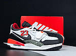 Чоловічі кросівки Nike Jordan Legacy 312 Low (білі з чорним/червоним) стильні кроси 12016 Найк топ, фото 2