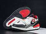 Чоловічі кросівки Nike Jordan Legacy 312 Low (білі з чорним/червоним) стильні кроси 12016 Найк топ, фото 5