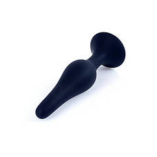 Анальная пробка Boss Silicone Plug Black - Extra Large, фото 3