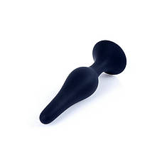 Анальная пробка Boss Silicone Plug Black - Large, фото 3