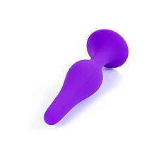 Анальная пробка Boss Silicone Purple Plug - Extra Large, фото 2