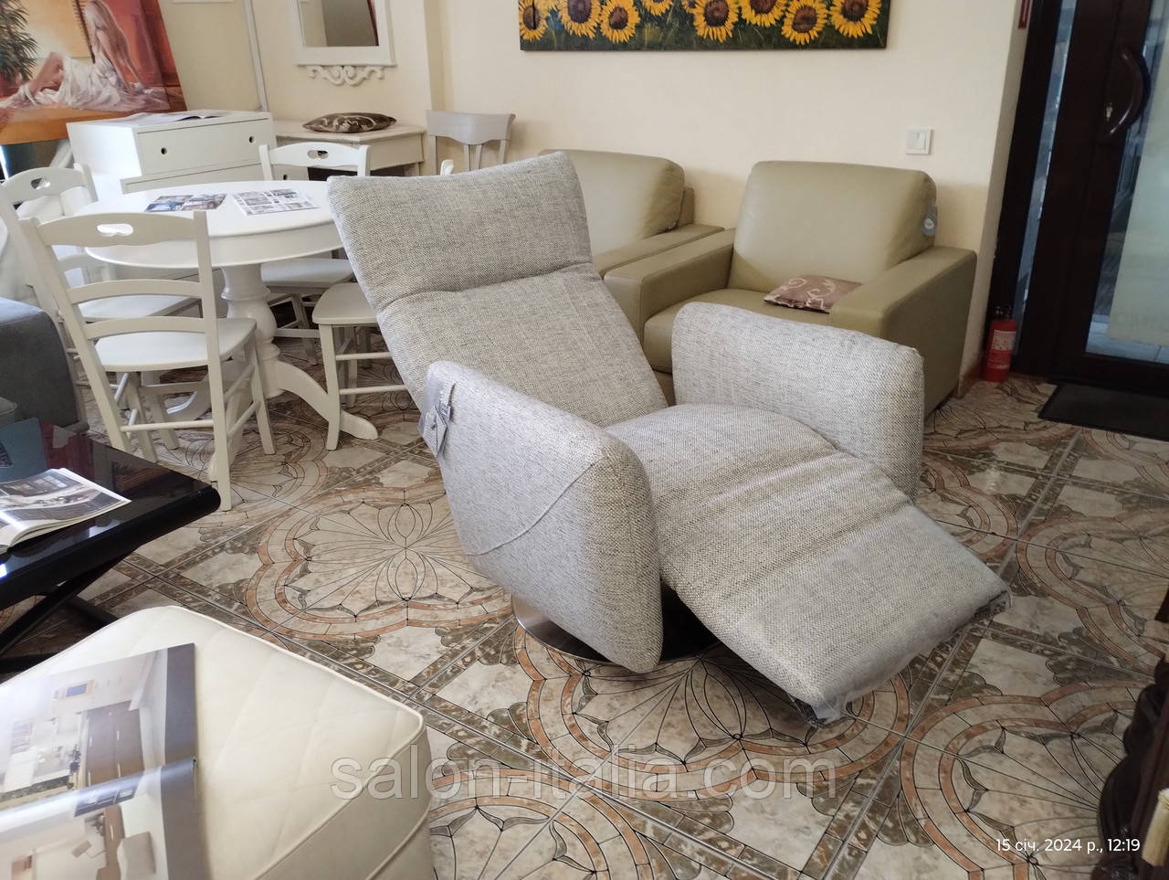 Крісло RELAX PLAGE акумуляторний привід (В Наявності), фото 1