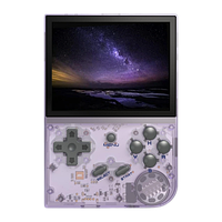 Консоль Anbernic RG35xx + 5000 Встроенных Игр 64GB Trans-Purple