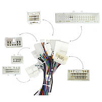 Адаптер штатного підсилювача FEELDO Toyota Land Cruiser Prado (120) 2002-2009 Lexus GX 470 2002-2009 CAN-BUS 3шт, фото 2