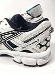 Чоловічі кросівки Asics Gel Kahana 8 White Black (білі з чорним) модні кросівки D455 Асікс топ, фото 7
