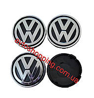 Ковпачки, заглушки на диски Volkswagen VW Фольцваген 60 мм / 56 мм