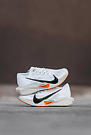Кроссовки, кеды отличное качество Nike Air Zoom Vaporfly White Black Orange Размер 43