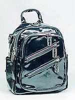 Рюкзак девочке Shantou кожзам черный 393901-45