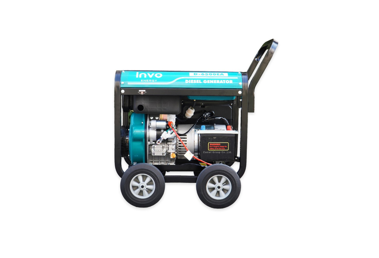 Дизельний генератор INVO D-6500EA,6,5/7кВт, 230В, фото 1