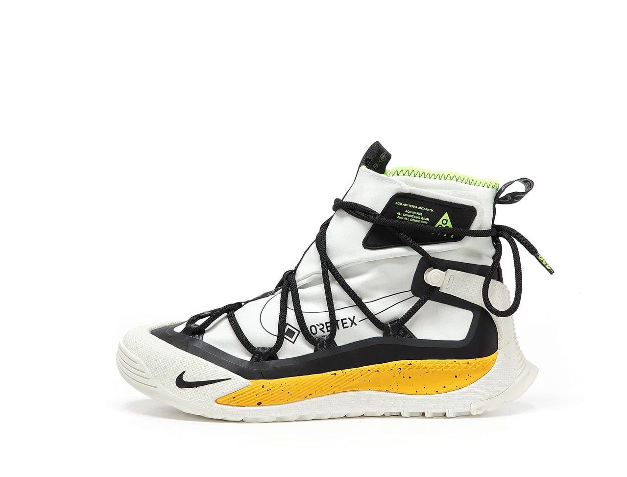 Чоловічі кросівки Nike ACG Air Terra Antarktik Black Gor-Tex (білі) низькі повсякденні кроси 14535 Найк топ, фото 1