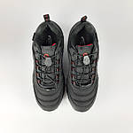 Чоловічі зимові кросівки Merrell Vibram Cordura (чорні з червоним) модні низькі кросівки 3933 Мерелл топ, фото 9