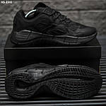 Чоловічі кросівки Reebok Zig Kinetica II (чорні) модні повсякденні кросівки KS 2241 Рибок топ, фото 3