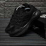Чоловічі кросівки Reebok Zig Kinetica II (чорні) модні повсякденні кросівки KS 2241 Рибок топ, фото 4