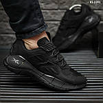 Чоловічі кросівки Reebok Zig Kinetica II (чорні) модні повсякденні кросівки KS 2241 Рибок топ, фото 6