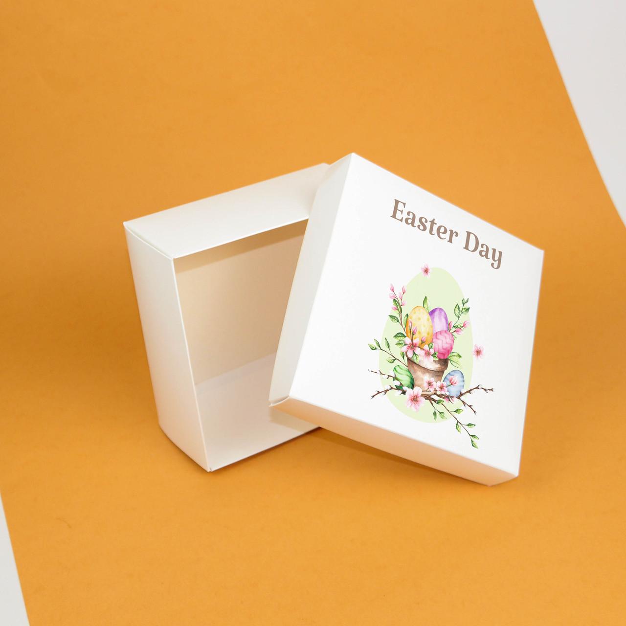 Коробка під Подарунки на Великдень 200*200*100 мм  Подарункова Коробка "Ester Day"