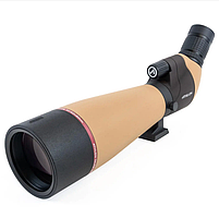 Потужна Підзорна Труба Athlon Talos 20-60x80 Tan + штатив (315001) Водонепроникна Довічна Гарантія, фото 2
