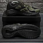 Чоловічі кросівки Reebok Zig Kinetica II (зелені) модні повсякденні кросівки KS 2245 Рибок топ, фото 5