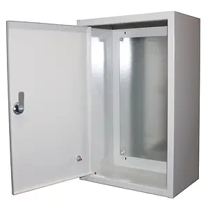 Бокс монтажний металевий БМ-300 вуличний IP54 (зі змін. панел.)