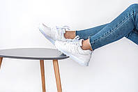 Кроссовки, кеды отличное качество New Balance 574 Full White (Носок - шкіра) Размер 36