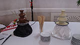 Оренда шоколадного фонтану на 1.5 кг шоколаду (з шоколадом і обслуговуванням), фото 3