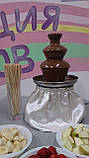 Оренда шоколадного фонтану на 1.5 кг шоколаду (з шоколадом і обслуговуванням), фото 7