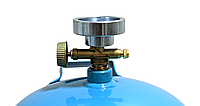 Перехідник для заправки газових балонів з різьбою 21.8 мм на АЗС, адаптер для заправки газового балона