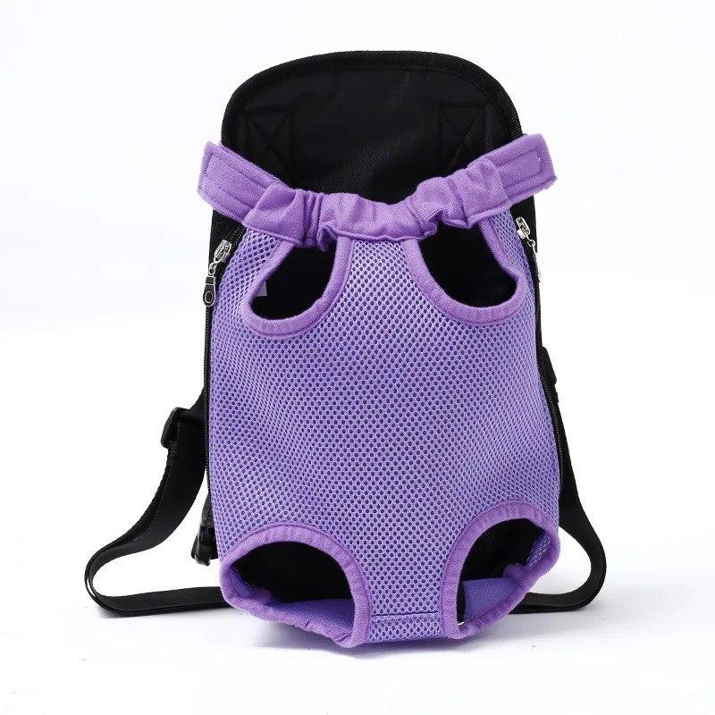 Рюкзак - перенесення для собак і кішок від 3 кг до 6,5 кг Фіолетовий