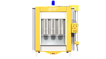 Камера напилення КН-3.1 для порошкового фарбування (прохід 1000) 1-постова h 2000