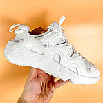 Чоловічі кросівки Nike Air Huarache Craft White (білі) модні повсякденні кроси D483 Найк топ, фото 7