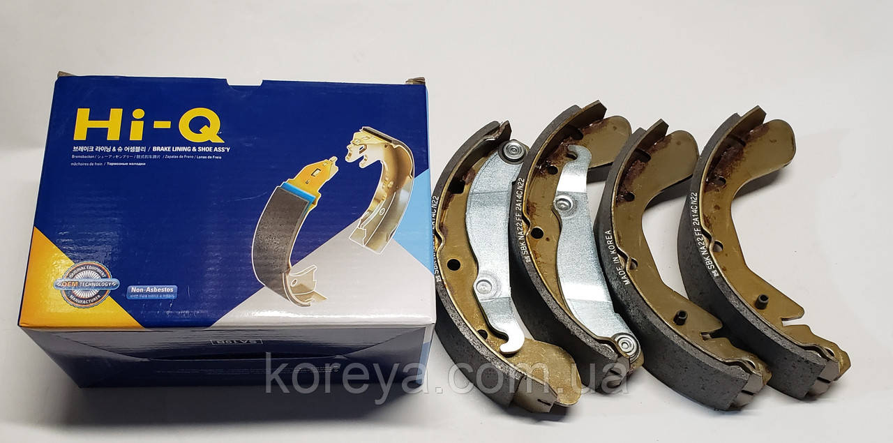 Колодки тормозные задние Ланос Hi-Q оригинал SA055-NEW: продажа, цена в ...