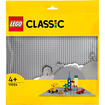 Конструктор LEGO Classic Базова пластина сірого кольору 11024