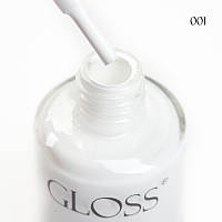 Лак для ногтей белый Lacquer Nail Polish GLOSS 001, 11 мл