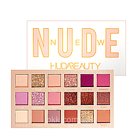 Палетка теней для век New NUDE 18 цветов Huda Beauty (2000002541332)