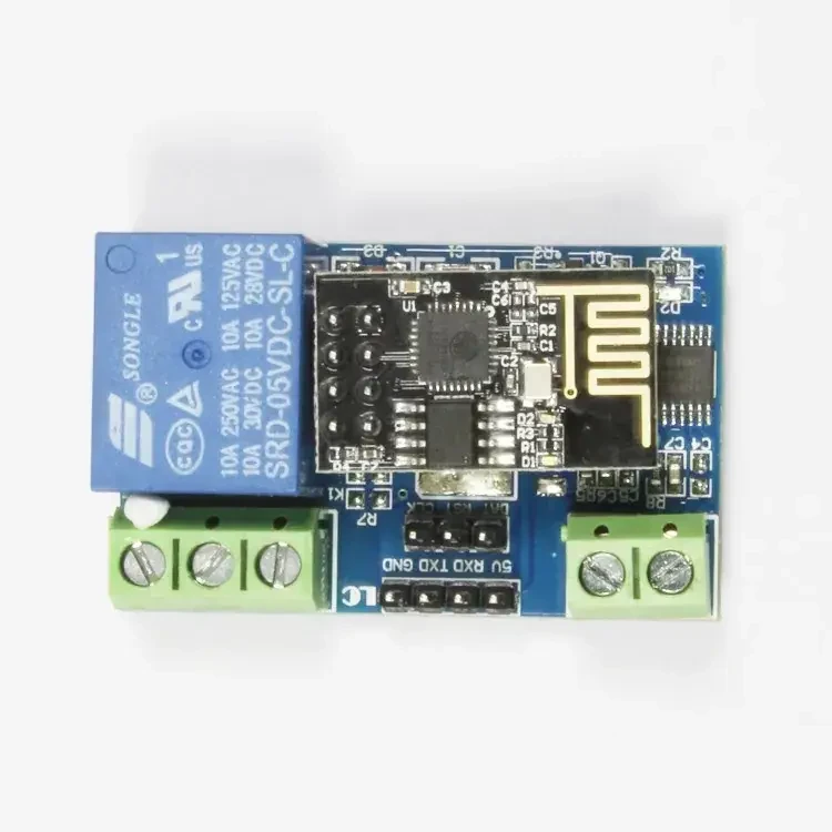 Релейний модуль Wi-Fi ESP8266, 5 В, дистанційне керування через застосунок, фото 1
