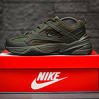 Мужские демисезонные кроссовки Nike M2K Tekno (черные) низкие стильные кроссовки 2180 Найк топ