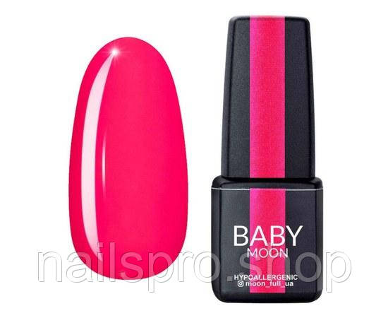 Гель лак BABY Moon Perfect Neon №002 рожевий насичений, 6 мл