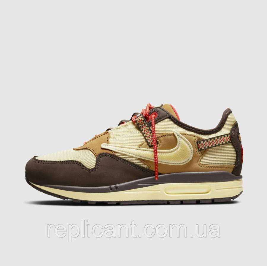 Кроссовки Nike Travis Scott x Air Max 1 кросівки найк
