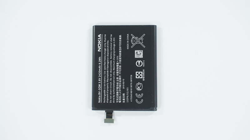 Акумулятор (батарея) для смартфона (телефону) Nokia (BV-5QW)(Lumia 930 RM-1045)(2420mAh)