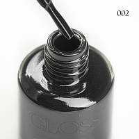 Лак для нігтів чорний Lacquer Nail Polish GLOSS 002, 11 мл