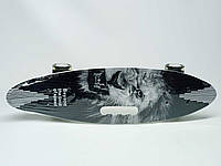 Скейт Best Board Лев 60см, колеса PU, свет A45220