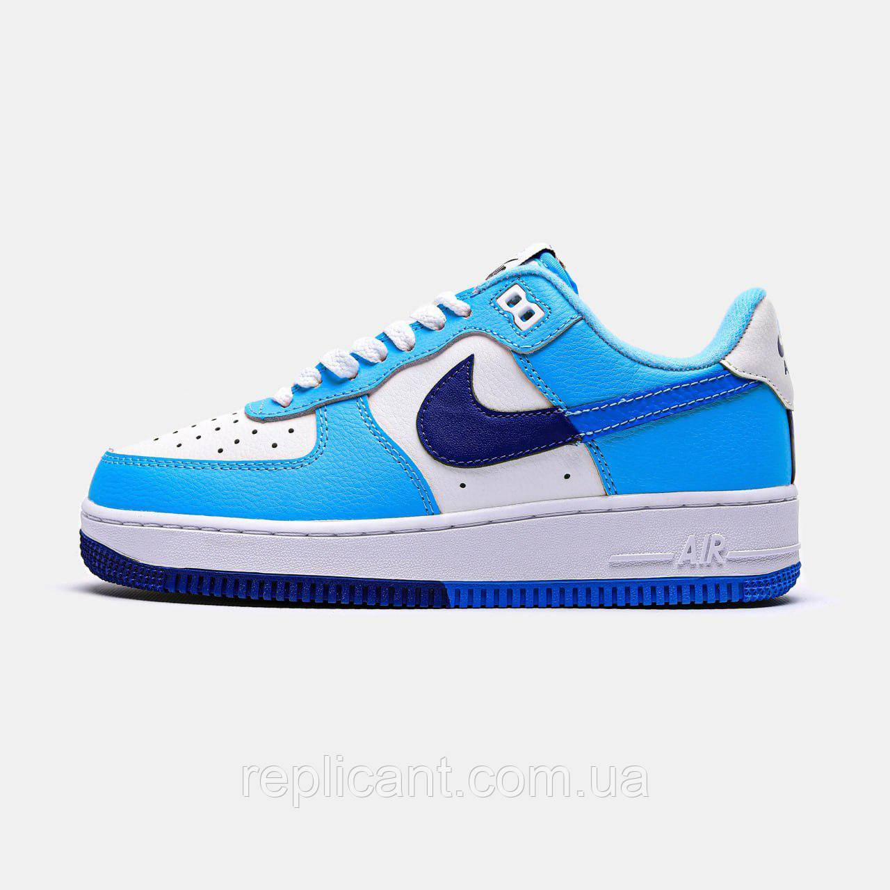 Кроссовки Nike Air Force 1 '07 LV8 'Split Light Photo Blue' кросівки найк