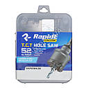 Коронка Універсальна по металу 52 мм RapidE TCT з твердосплавними напайками, фото 3