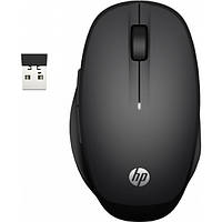 Мышь беспроводная для ПК и ноутбука HP Dual Mode Black Mouse 300 Bluetooth 3кн 1200-3600dpi Black (6CR71AA)