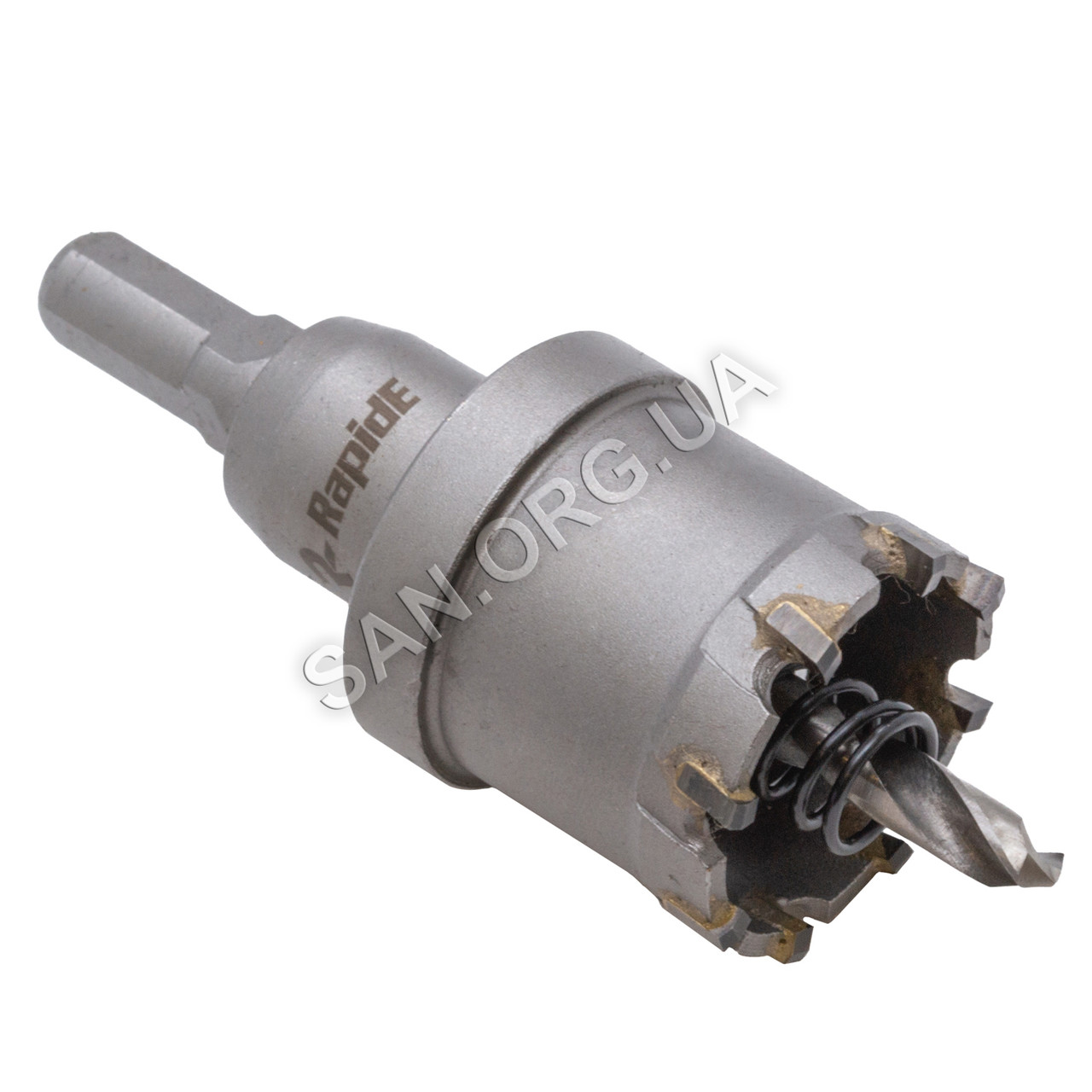 Коронка Універсальна по металу 34 мм RapidE TCT з твердосплавними напайками, фото 1