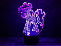 Сменная картинка для ночника-светильника 3D "My Little Pony" 3DTOYSLAMP (2000002614906)