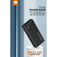 Универсальный переносной аккумулятор WUW 30000 mAh 2USB быстрая зарядка, Компактный Power Bank для телефона